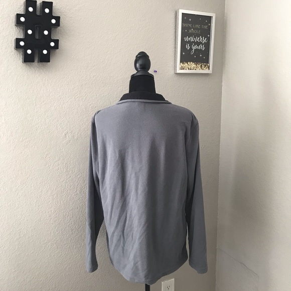 Hang Ten Women’s Fleece Pullover Jacket Gray Sz S - Picture 3 of 8